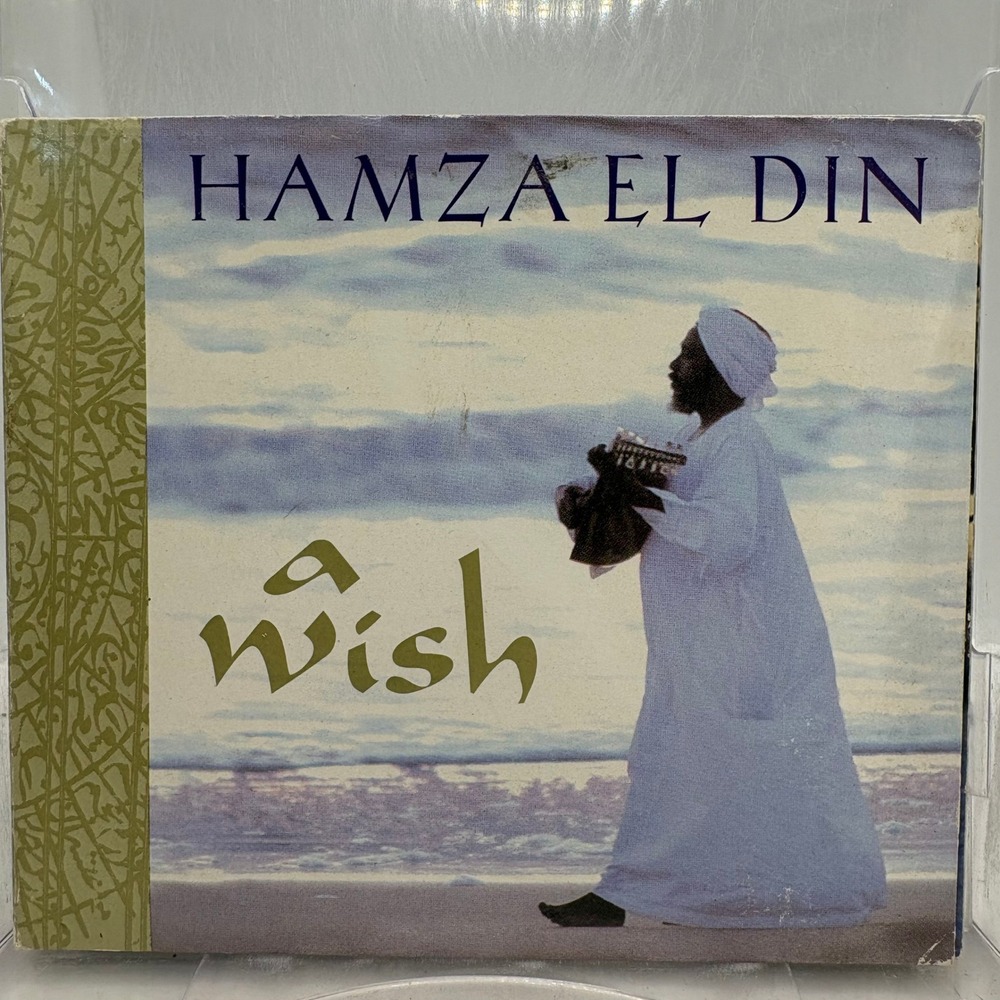 Hamza El Din‎ A Wish CD 1999 Sounds True Nubian World Music Oud Tar M01102